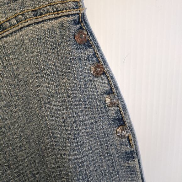 NWT Vanilla Star Vintage 90's Mid Rise Bootcut Jeans No Waistband Women's - Picture 9 of 11